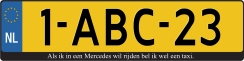 Als ik in een Mercedes wil rijden bel ik wel een taxi.