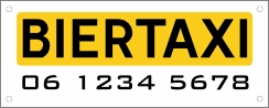 Autobanner biertaxi