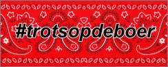 Autobanner trots op de boer