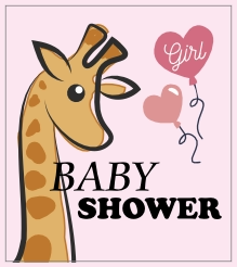 Baby shower girl