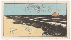 Bernard Essers - Zee bij Bergen