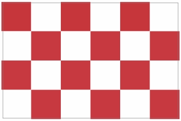 Bumpersticker Noord Brabant vlag