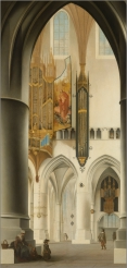 Deurposter Sint-Bavokerk