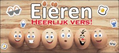 Eieren heerlijk vers
