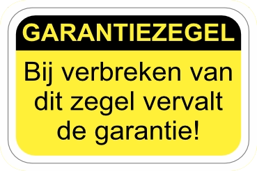 Garantiestickers
