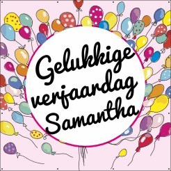 Gelukkige verjaardag