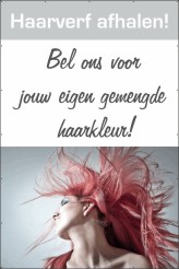 Haarverf afhalen