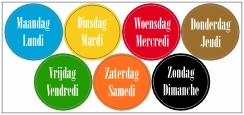 HACCP dagstickers 2.5 cm