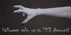 Halloween Sale 3 Spandoek