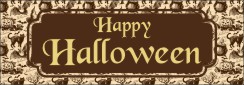 Happy Halloween Spandoek