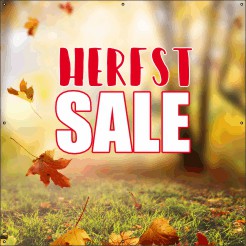 Herfst Sale Spandoek