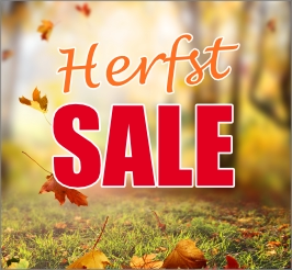 Herfst Sale Sticker