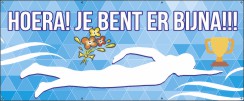 Hoera je bent er bijna!