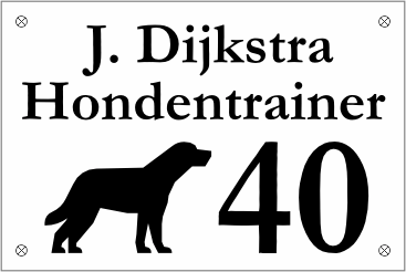 Hondentrainer helder