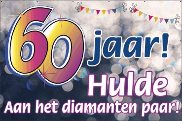 Hulde aan het diamanten paar