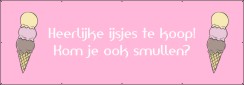 IJsjes te koop