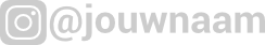 Instagram spiegel zilver