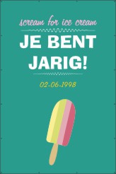 Je bent jarig