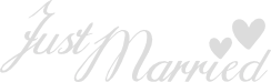 Just Married belettering