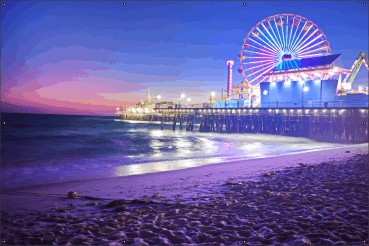 Kermis op de pier