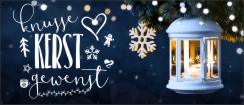 Knusse kerst gewenst