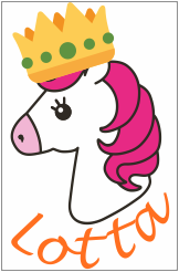 Koningsdag unicorn Lotta