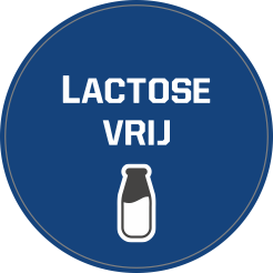Lactose vrij sticker