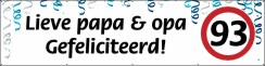 Lieve papa en opa