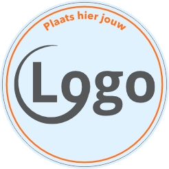 Logo sticker oproepsysteem horeca