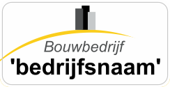 Logo sticker Bouw