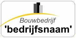 Logo sticker Bouw