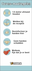 Maatregelen met eigen logo voorbeeld