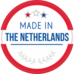 Made in The Netherlands sticker rond