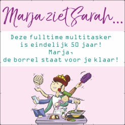 Marja ziet Sarah