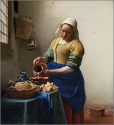 Melkmeisje voor op je schouw