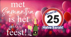 Met jou is het altijd feest