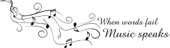 Music speaks