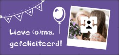 Oma gefeliciteerd
