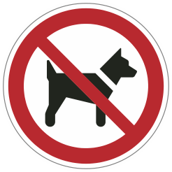P021 Honden verboden