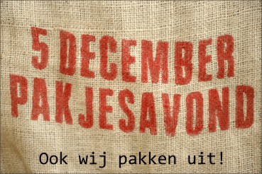 Pakjesavond Spandoek
