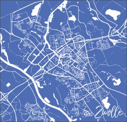 Plattegrond Zwolle