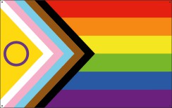 Pride intersekse spandoek