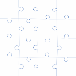 puzzel 4x4 vierkant
