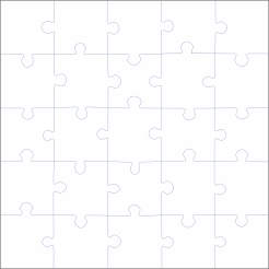 puzzel 5x5 vierkant