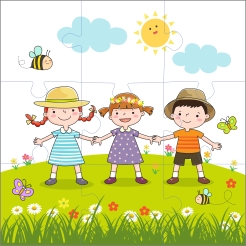 Puzzel kinderen