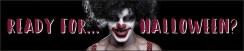 Halloween scary clown
