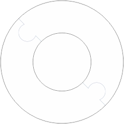 Rozet DN80 (190 x 90)