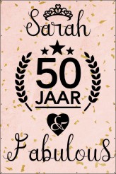 Sarah 50 jaar and fabulous