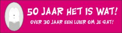 Sarah roze spandoek