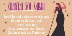 Sarah zingen